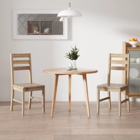 Sillas de comedor 2 unidades madera maciza de acacia en Sillas de comedor | Comprar online en Foru.es
