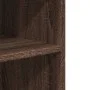 Mesa auxiliar ruedas madera ingeniería marrón roble 55x60x78 cm de , Armarios archivadores - Ref: Foro24-853161, Precio: 86,7...