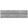 Mueble de TV LED madera ingeniería gris hormigón 180x34x50 cm de , Muebles TV - Ref: Foro24-3307929, Precio: 169,30 €, Descue...