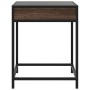 Mesa de centro con Infinity LED marrón roble 40x40x51 cm de , Mesas de centro - Ref: Foro24-847676, Precio: 55,04 €, Descuent...