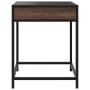 Mesa de centro con Infinity LED marrón roble 40x40x51 cm de , Mesas de centro - Ref: Foro24-847676, Precio: 55,04 €, Descuent...