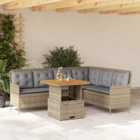 Set de sofás de jardín 2 pzas y cojines ratán sintético marrón de , Conjuntos de jardín - Ref: Foro24-3262081, Precio: 487,48...