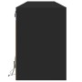 Mueble de TV de pared con LED negro 180x31x45 cm de , Muebles TV - Ref: Foro24-3307934, Precio: 157,43 €, Descuento: %