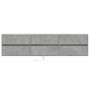 Mueble de TV de pared con LED gris hormigón 180x31x45 cm de , Muebles TV - Ref: Foro24-3307936, Precio: 126,19 €, Descuento: %