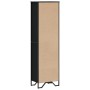 Estantería de madera de ingeniería negra 50x31x169 cm de , Librerías y estanterías - Ref: Foro24-848614, Precio: 74,21 €, Des...