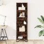 Estantería madera de ingeniería roble ahumado 50x31x169 cm de , Librerías y estanterías - Ref: Foro24-848616, Precio: 69,95 €...