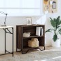 Estantería de madera de ingeniería marrón roble 80x31x74,5 cm de , Librerías y estanterías - Ref: Foro24-848623, Precio: 47,9...