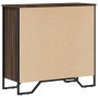 Estantería de madera de ingeniería marrón roble 80x31x74,5 cm de , Librerías y estanterías - Ref: Foro24-848623, Precio: 47,9...