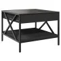 Coffee table with Infinity LED black 50x50x38 cm by , Coffee table - Ref: Foro24-847697, Price: 75,58 €, Discount: %