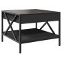 Mesa de centro con Infinity LED negro 50x50x38 cm de , Mesas de centro - Ref: Foro24-847697, Precio: 76,56 €, Descuento: %
