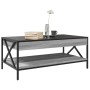 Mesa de centro con Infinity LED gris Sonoma 90x50x38 cm de , Mesas de centro - Ref: Foro24-847710, Precio: 115,76 €, Descuent...