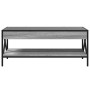 Mesa de centro con Infinity LED gris Sonoma 90x50x38 cm de , Mesas de centro - Ref: Foro24-847710, Precio: 115,76 €, Descuent...