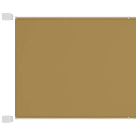 Toldo vertical beige 140x1200 cm tela oxford de vidaXL, Sombrillas - Ref: Foro24-148268, Precio: 52,66 €, Descuento: %