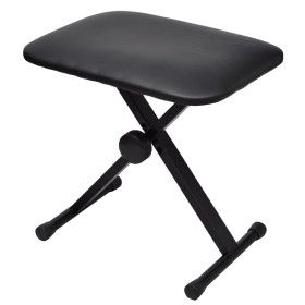 Taburete para teclado y piano plegable de vidaXL, Banquetas y taburetes - Ref: Foro24-70031, Precio: 35,72 €, Descuento: %