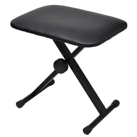 Taburete para teclado y piano plegable de vidaXL, Banquetas y taburetes - Ref: Foro24-70031, Precio: 35,72 €, Descuento: %