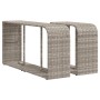 Set de sofás de jardín 11 pzas y cojines ratán sintético gris de , Conjuntos de jardín - Ref: Foro24-3276508, Precio: 720,91 ...
