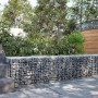 Cesta de gaviones con cubierta hierro galvanizado 200x50x50 cm de , Maceteros y jardineras - Ref: Foro24-3295133, Precio: 74,...