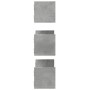 Estantes pared 2 uds madera ingeniería gris hormigón 58x18x18cm de , Estantes y estanterías - Ref: Foro24-853284, Precio: 29,...