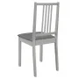 Sillas de comedor con cojines madera maciza gris 6 unidades de , Sillas de comedor - Ref: Foro24-276407, Precio: 341,96 €, De...