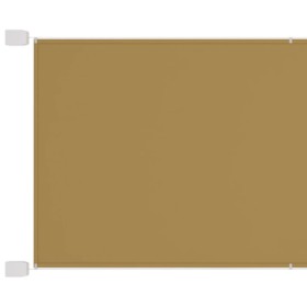 Toldo vertical beige 140x600 cm tela oxford de vidaXL, Sombrillas - Ref: Foro24-148265, Precio: 35,22 €, Descuento: %