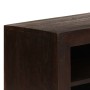 Mueble para TV madera maciza acacia marrón oscuro 120x30x40 cm de , Muebles TV - Ref: Foro24-246098, Precio: 162,62 €, Descue...