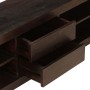 Mueble para TV madera maciza acacia marrón oscuro 120x30x40 cm de , Muebles TV - Ref: Foro24-246098, Precio: 162,62 €, Descue...