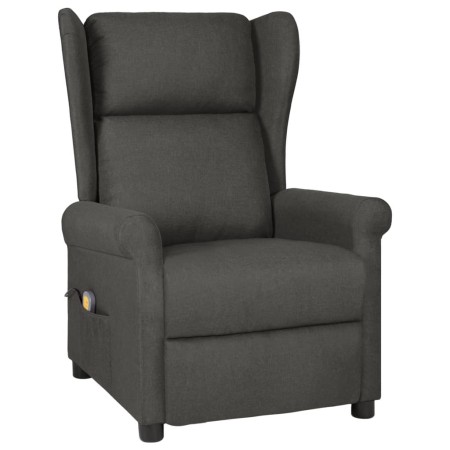 Sillón de masaje de tela gris oscuro de , Sillones de masaje eléctricos - Ref: Foro24-348517, Precio: 243,78 €, Descuento: %