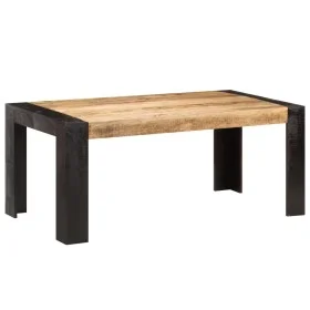 Mesa de comedor de madera maciza de mango 180x90x76 cm de , Mesas de cocina y de comedor - Ref: Foro24-3060201, Precio: 415,8...
