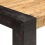 Solid mango wood dining table 180x90x76 cm by , Kitchen and dining tables - Ref: Foro24-3060201, Price: 415,88 €, Discount: %