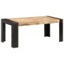 Solid mango wood dining table 180x90x76 cm by , Kitchen and dining tables - Ref: Foro24-3060201, Price: 415,88 €, Discount: %