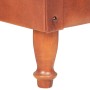 Sillón butaca de cuero auténtico marrón de , Sillones - Ref: Foro24-320778, Precio: 261,08 €, Descuento: %