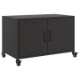 Mueble de TV acero negro 68x39x43,5 cm de , Muebles TV - Ref: Foro24-846638, Precio: 73,56 €, Descuento: %