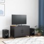 Mueble de TV acero negro 68x39x43,5 cm de , Muebles TV - Ref: Foro24-846638, Precio: 73,56 €, Descuento: %