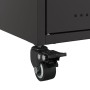 Mueble de TV acero negro 68x39x43,5 cm de , Muebles TV - Ref: Foro24-846638, Precio: 73,56 €, Descuento: %