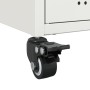 Mueble para TV acero laminado en frío blanco 68x39x43,5 cm de , Muebles TV - Ref: Foro24-846703, Precio: 67,95 €, Descuento: %
