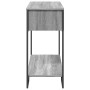 Mesa consola madera de ingeniería gris Sonoma 100x35x74,5 cm de , Mesas auxiliares - Ref: Foro24-848532, Precio: 53,72 €, Des...