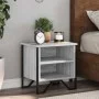 Mesitas de noche 2 uds madera ingeniería gris Sonoma 40x30x40cm de , Mesitas de noche - Ref: Foro24-848501, Precio: 44,78 €, ...