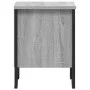 Mesitas de noche 2 uds madera ingeniería gris Sonoma 40x30x40cm de , Mesitas de noche - Ref: Foro24-848501, Precio: 44,78 €, ...