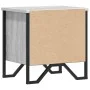 Mesitas de noche 2 uds madera ingeniería gris Sonoma 40x30x40cm de , Mesitas de noche - Ref: Foro24-848501, Precio: 44,78 €, ...