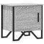 Mesita de noche madera de ingeniería gris Sonoma 40x30x40 cm de , Mesitas de noche - Ref: Foro24-848520, Precio: 35,07 €, Des...