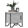 Mesita de noche madera de ingeniería gris Sonoma 40x30x40 cm de , Mesitas de noche - Ref: Foro24-848520, Precio: 35,07 €, Des...