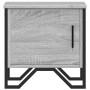 Mesita de noche madera de ingeniería gris Sonoma 40x30x40 cm de , Mesitas de noche - Ref: Foro24-848520, Precio: 35,07 €, Des...