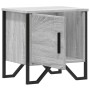 Mesita de noche madera de ingeniería gris Sonoma 40x30x40 cm de , Mesitas de noche - Ref: Foro24-848520, Precio: 35,07 €, Des...