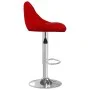 Taburete de cocina de terciopelo color vino tinto de , Taburetes de cocina - Ref: Foro24-335300, Precio: 82,70 €, Descuento: %