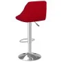 Taburete de cocina de terciopelo color vino tinto de , Taburetes de cocina - Ref: Foro24-335300, Precio: 82,70 €, Descuento: %