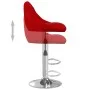 Taburete de cocina de terciopelo color vino tinto de , Taburetes de cocina - Ref: Foro24-335300, Precio: 82,70 €, Descuento: %