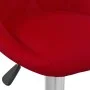 Taburete de cocina de terciopelo color vino tinto de , Taburetes de cocina - Ref: Foro24-335300, Precio: 82,70 €, Descuento: %
