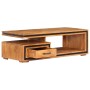 Mesa de centro de madera maciza de acacia 100x45x33 cm de , Mesas de centro - Ref: Foro24-247493, Precio: 320,25 €, Descuento: %