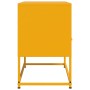 Mueble para TV de acero amarillo mostaza 68x39x60,5 cm de , Muebles TV - Ref: Foro24-846551, Precio: 68,59 €, Descuento: %