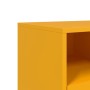 Mueble para TV de acero amarillo mostaza 68x39x60,5 cm de , Muebles TV - Ref: Foro24-846551, Precio: 68,59 €, Descuento: %